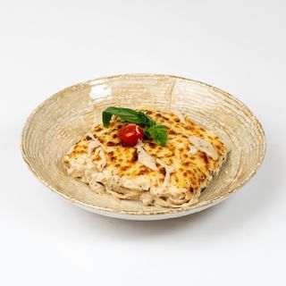 Tagliatelle Pollo Tartufo Gratinata