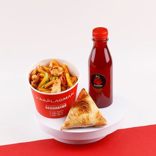 Комбо "Фри с курицей"