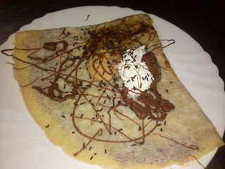 Nutella Milky plazma palačinka