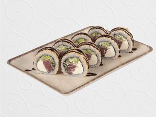 Філадельфія з тунцем в кунжуті (250g)