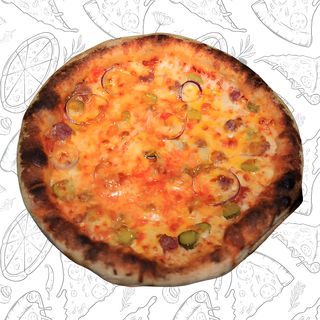 Пица Телешко BBQ (30см)