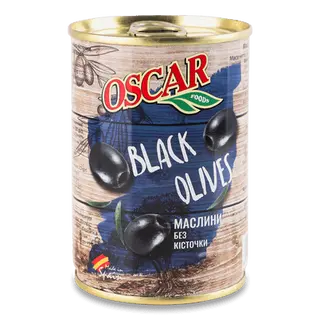 Маслини Oscar без кісточки з/б (280г)