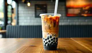 Bubble Tea Malina Borówka 500 ml