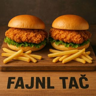 2x Fajnl chicken + 2x Pomfrit