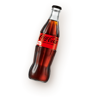 Coca Zero in vetro 33cl