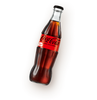 Coca Zero in vetro 33cl