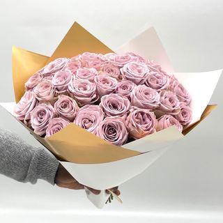 Bouquet De 35 Roses Lilas
