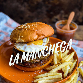 Hamburguesa La ManChega