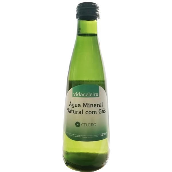 Água Mineral Com Gás 0,25L Vida Celeiro 250 Ml