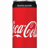 კოკა-კოლა ქილის უშაქრო 0.33