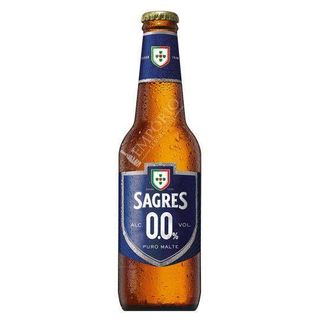 Cerveja Sagres Sem Álcool 33cl