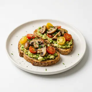 Tostadas Veganas