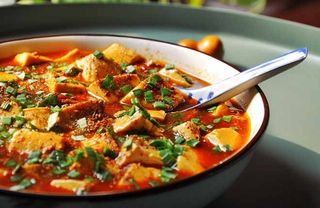 146a. Tofu con carne macinata piccante