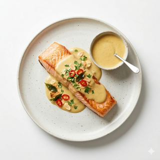 Salmón de curry