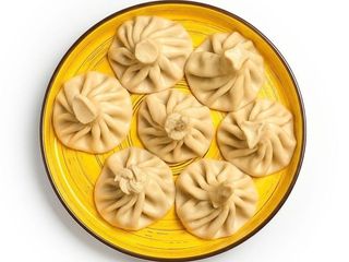 Хінкалі зі свининою та яловичиною (без кінзи не гострі) (1шт/70g)