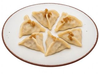 Pierogi z Kaszą Gryczaną i Pieczarkami WEGE