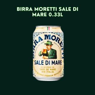 Bira Moretti Sale di Mare