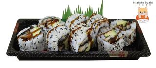 California de Anguila con Sésamo (4 pzas.)