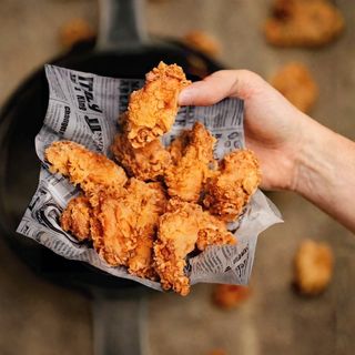 Chicken wings (Ailes de poulet panné)