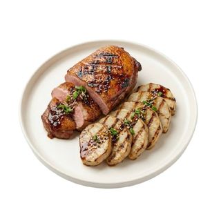 Cerdo Con Sacho A La Plancha