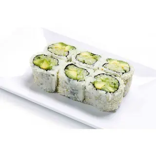 Uramaki De Aguacate Con Pepino Y Sésamo (8 Pzs.)