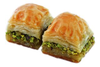 Baklava cu nuca si ciocolata