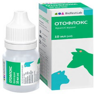 ОТОФЛОКС краплі вушні 10 мл