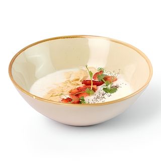 Каша овсяная с ягодами