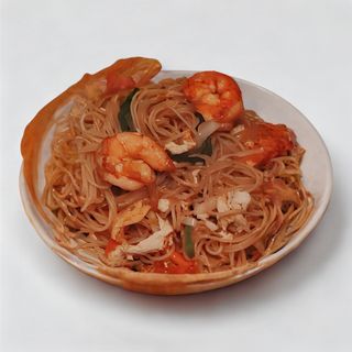 41. Fideos De Arroz Con Gamba