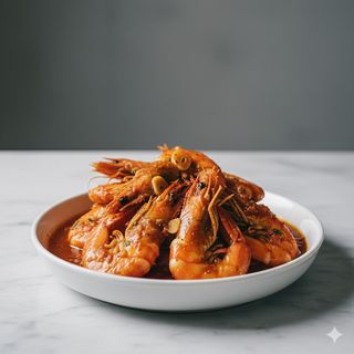 59-Gamberoni stufati nel guscio