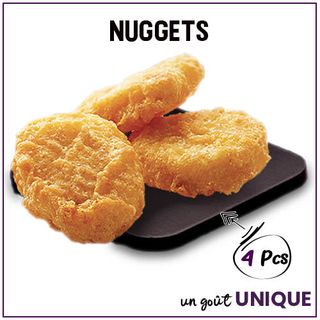 Nuggets 4 Pièces