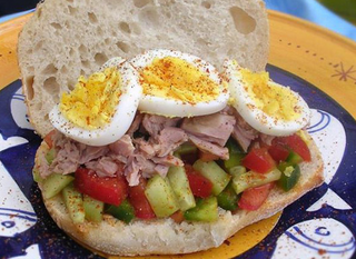 Sandwich Tunisien Œuf