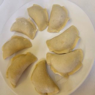 Pierogi z jabłkami 