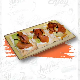 Брускети със сьомга (250г.)