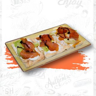 Брускети със сьомга (250г.)