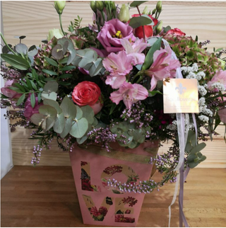 Ramo Silvestre Con Caja Decorada