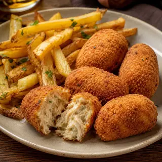 Croquetas De Pollo Caseras Con Patatas (6 Uds.)