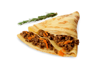 Crêpe Viande Hachée Bolognaise