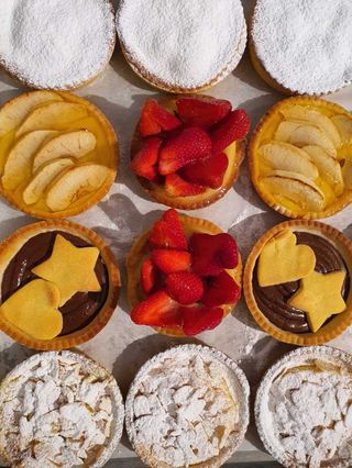 Tris di tartellette pasta frolla