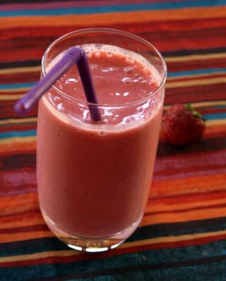 Jus De Fraise - Lait