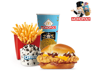 Menú Completo McCrispy BBQ & Bacon
