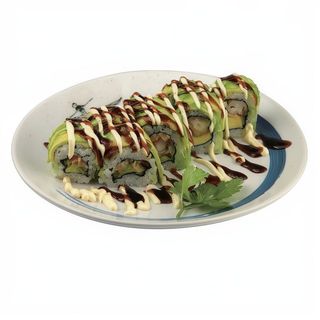 U107.Uramaki Rollo Aguacate (8 Uds.)