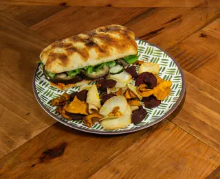 Focaccia Hummus