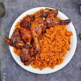 Jollof Rice & Chicken