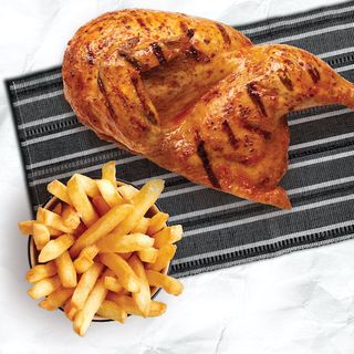 1/2 Chicken + Choice of Side