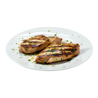 Pechuga frita de la casa