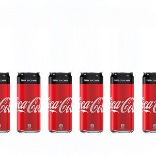6 x lattina di Coca-Cola zero