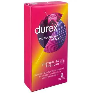 Durex Pleasuremax Easyon 6 Preservativi