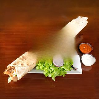 Pita mega 45 cm samo mieso