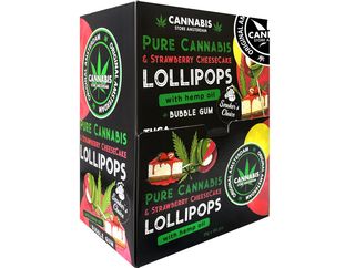 Lollipop + Bubblegum Strawberry Cheesecake